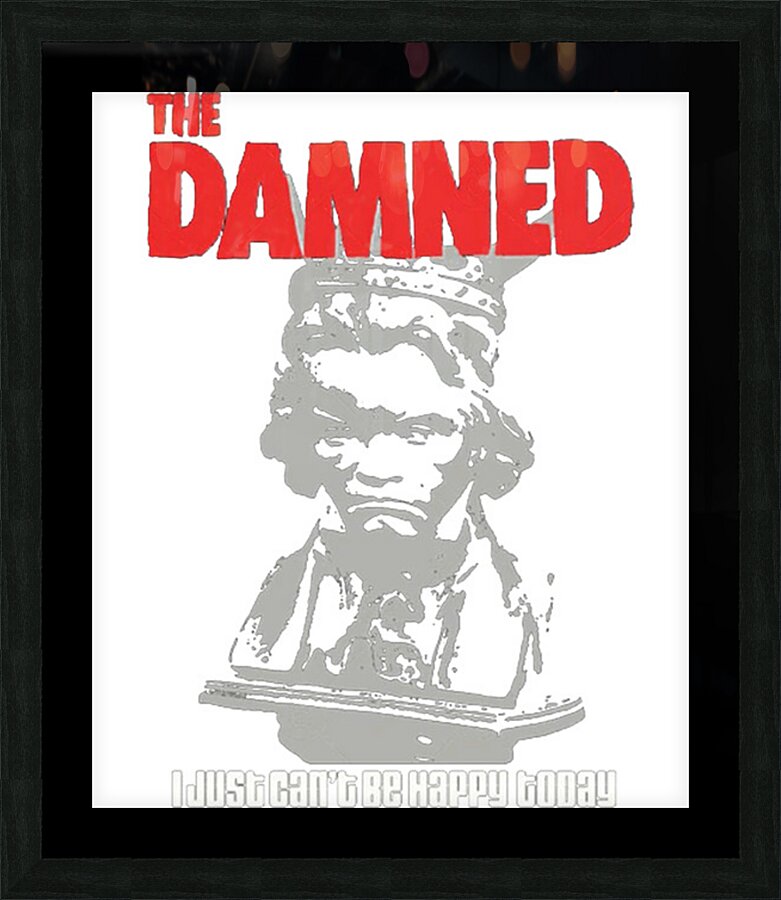 The Damned 29 Picture Frame print