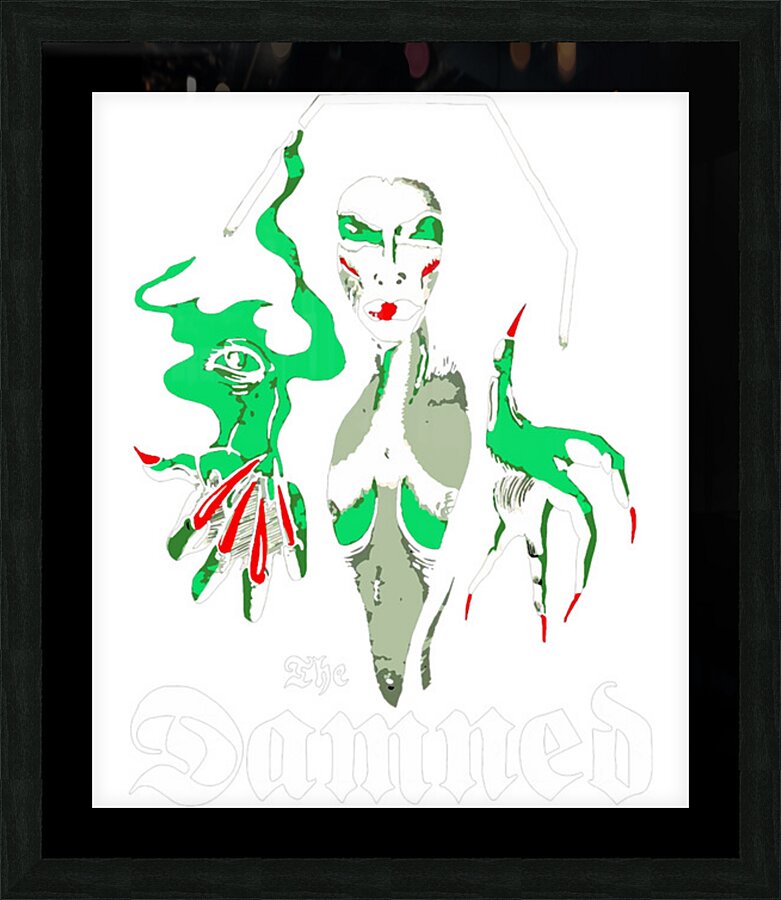 The Damned 33 Picture Frame print