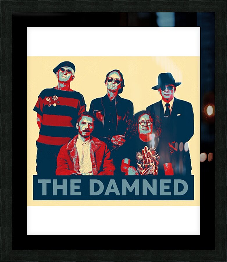 The Damned 41 Picture Frame print