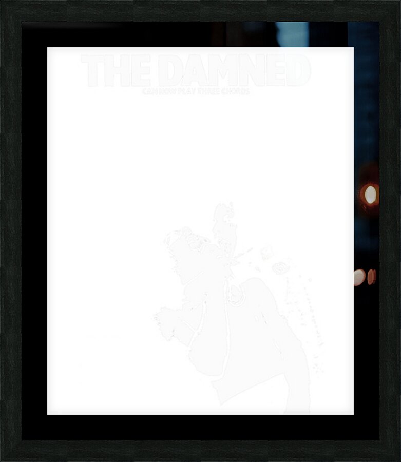 The Damned 47 Picture Frame print