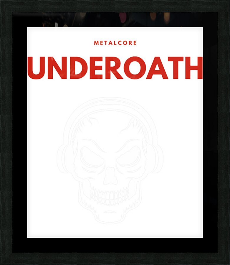 Underoath 4 Picture Frame print