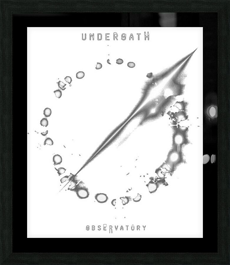 Underoath 8 Picture Frame print
