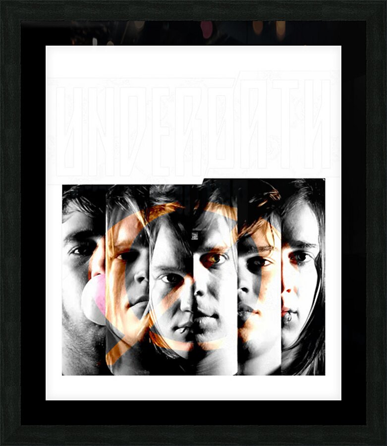 Underoath 10 Picture Frame print