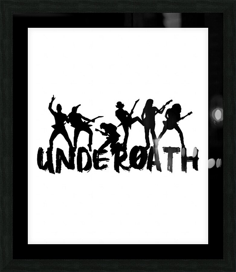 Underoath 12 Picture Frame print