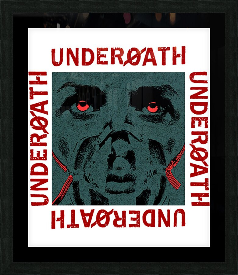 Underoath 13 Picture Frame print
