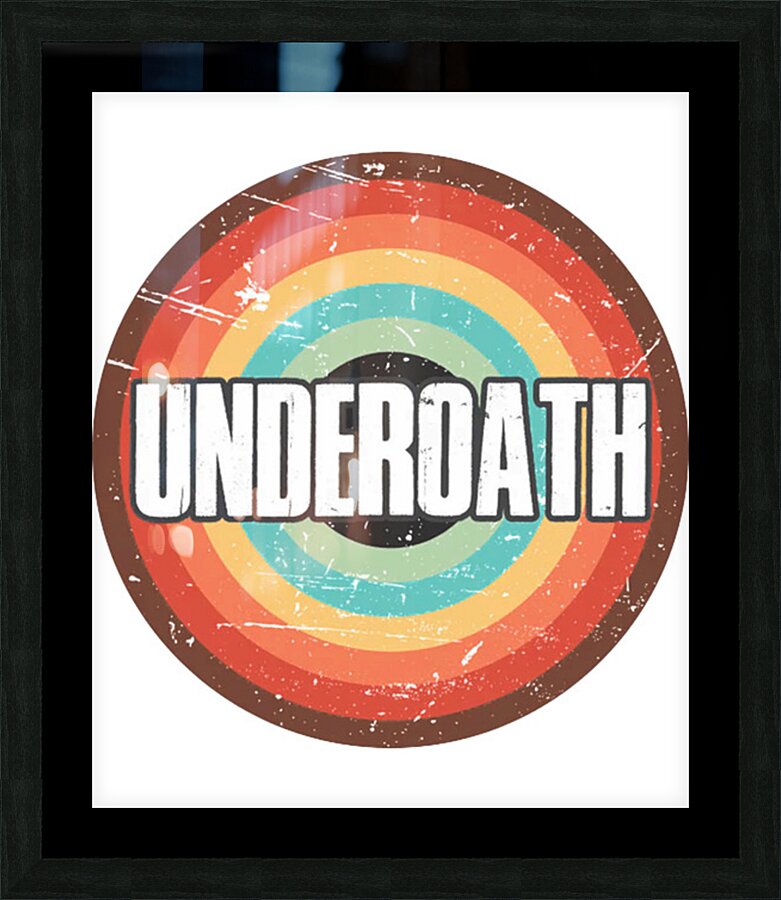 Underoath 18 Picture Frame print