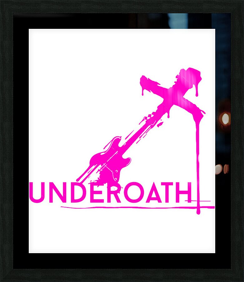 Underoath 23 Picture Frame print