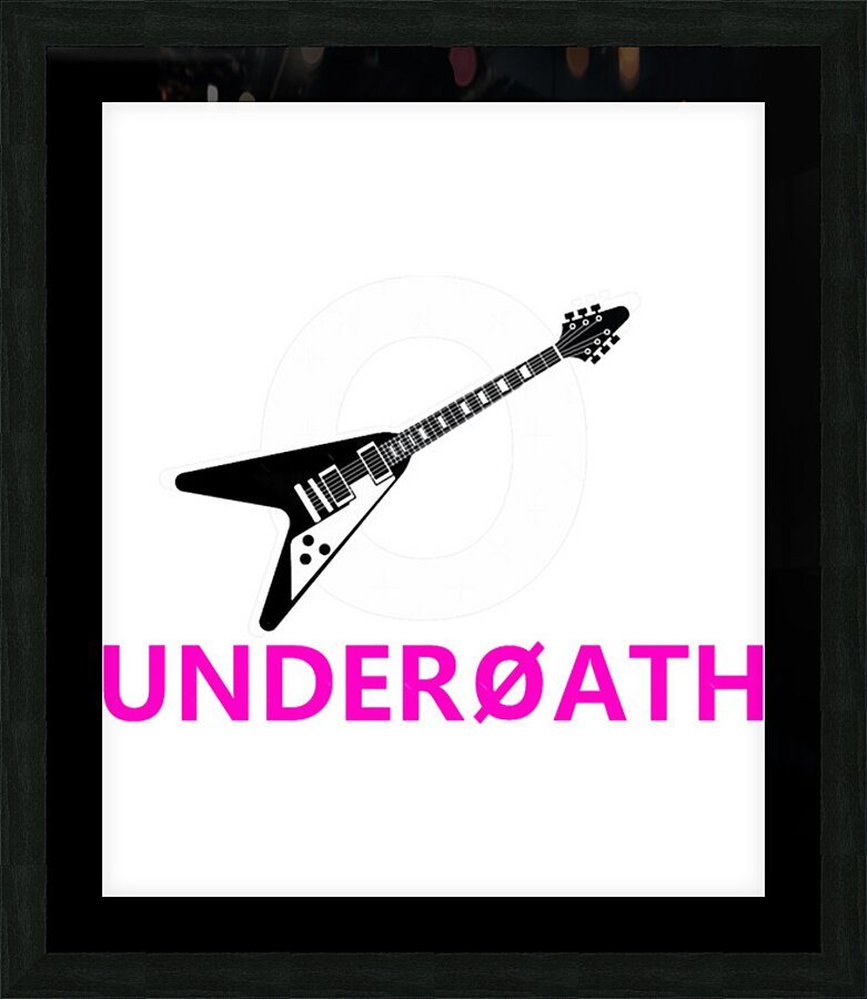 Underoath 29 Picture Frame print