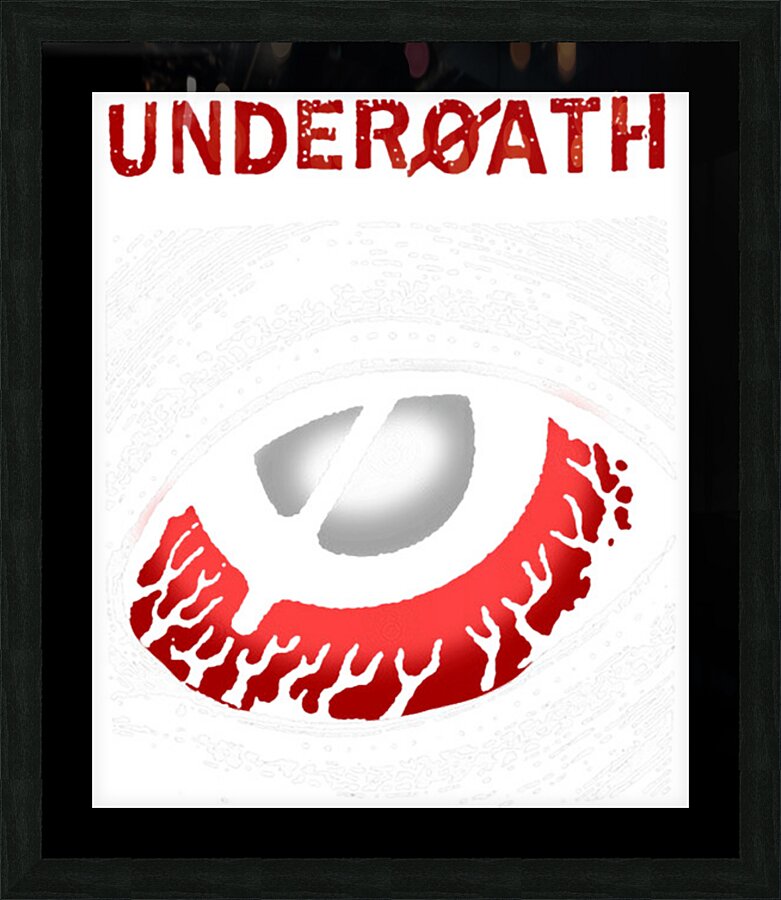 Underoath 33 Picture Frame print