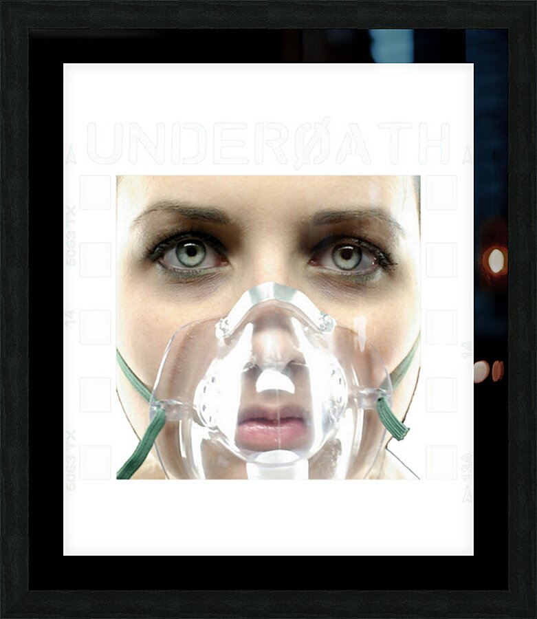 Underoath 34 Picture Frame print