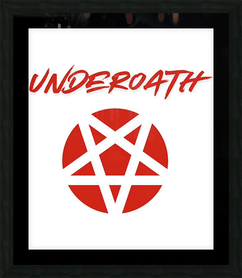 Underoath 42 Picture Frame print