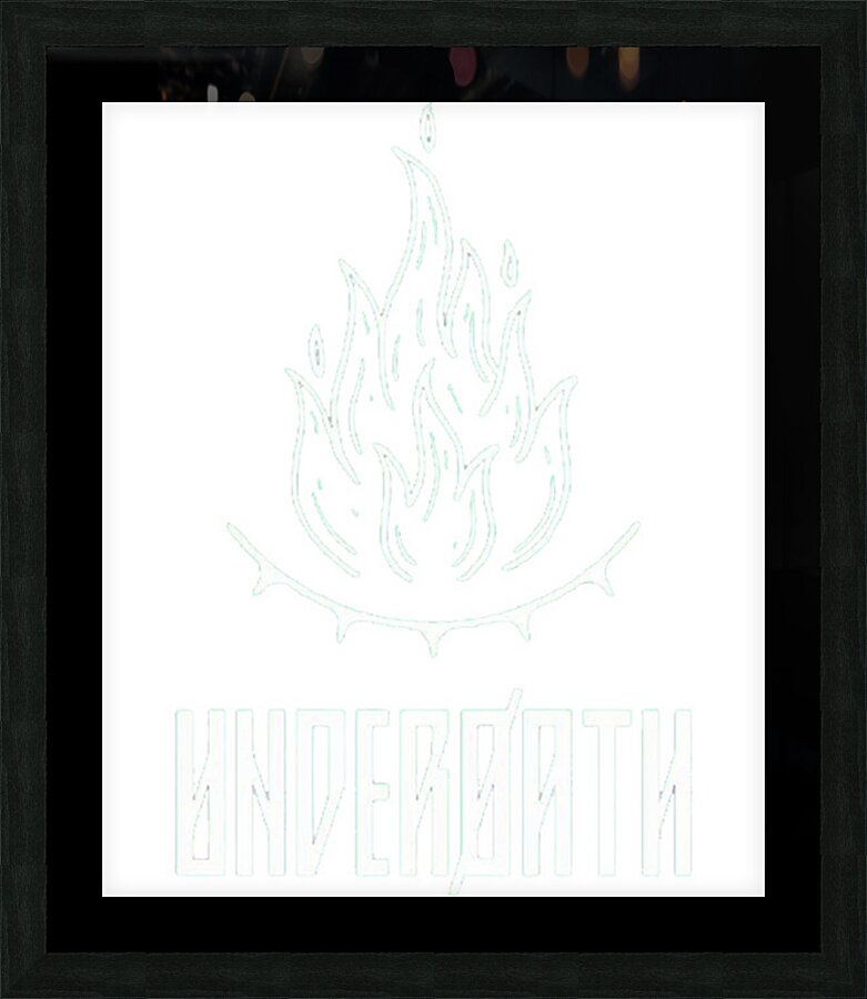 Underoath 45 Picture Frame print