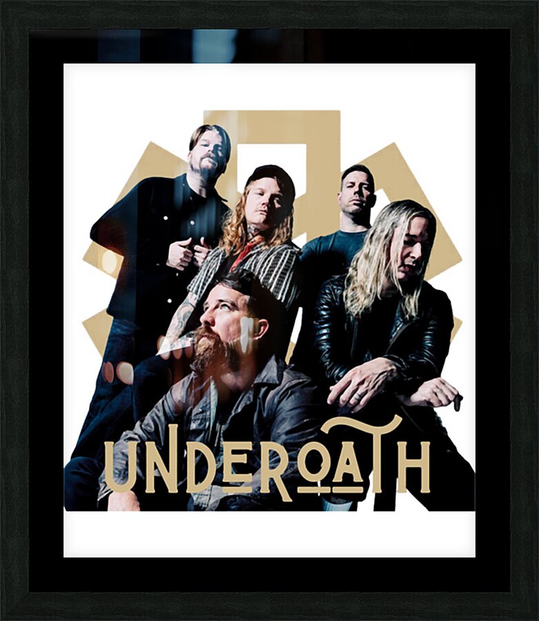 Underoath 4 Picture Frame print