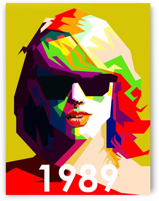 Taylor Swift Famous Singer Pop Art WPAP by Artkreator