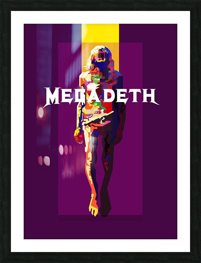 Man In Prisoner -  Megadeth Picture Frame print