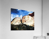Faces of Red Rock Acrylic Print