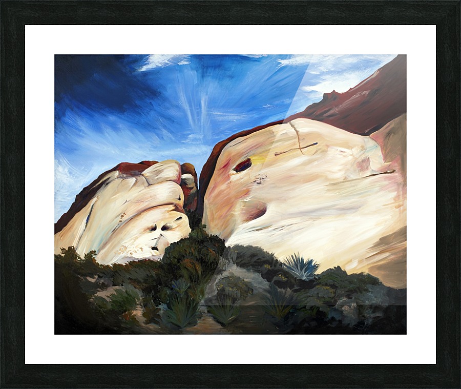 Faces of Red Rock Picture Frame print