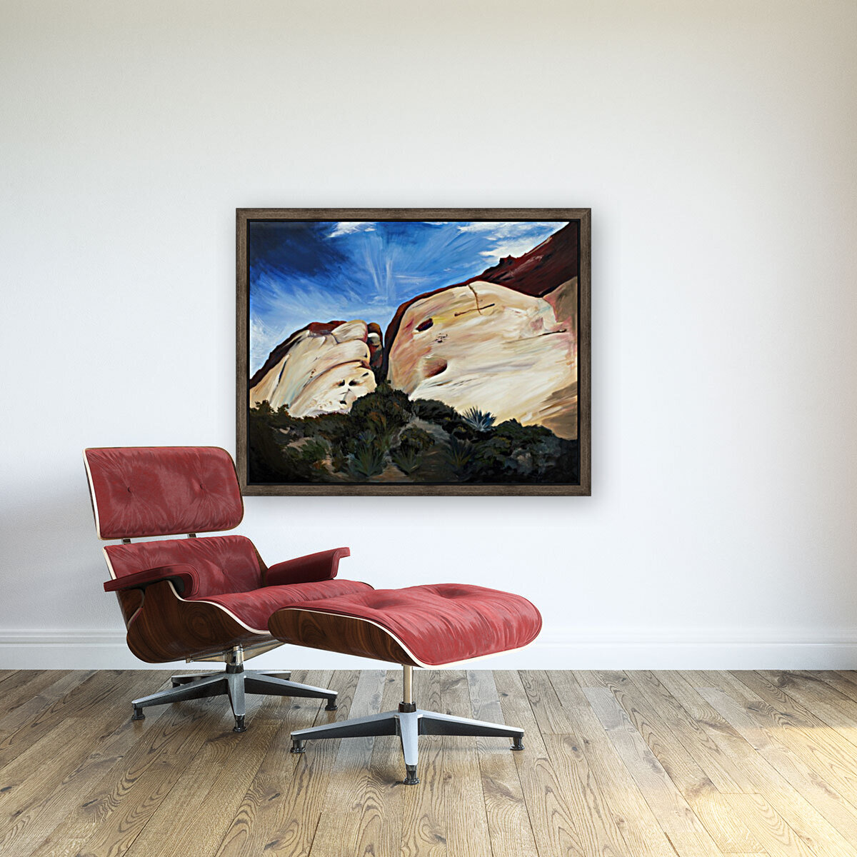 Faces of Red Rock Reproduction