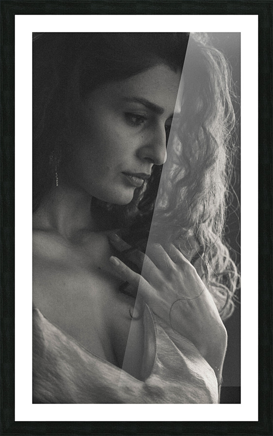 Portrait mood Picture Frame print