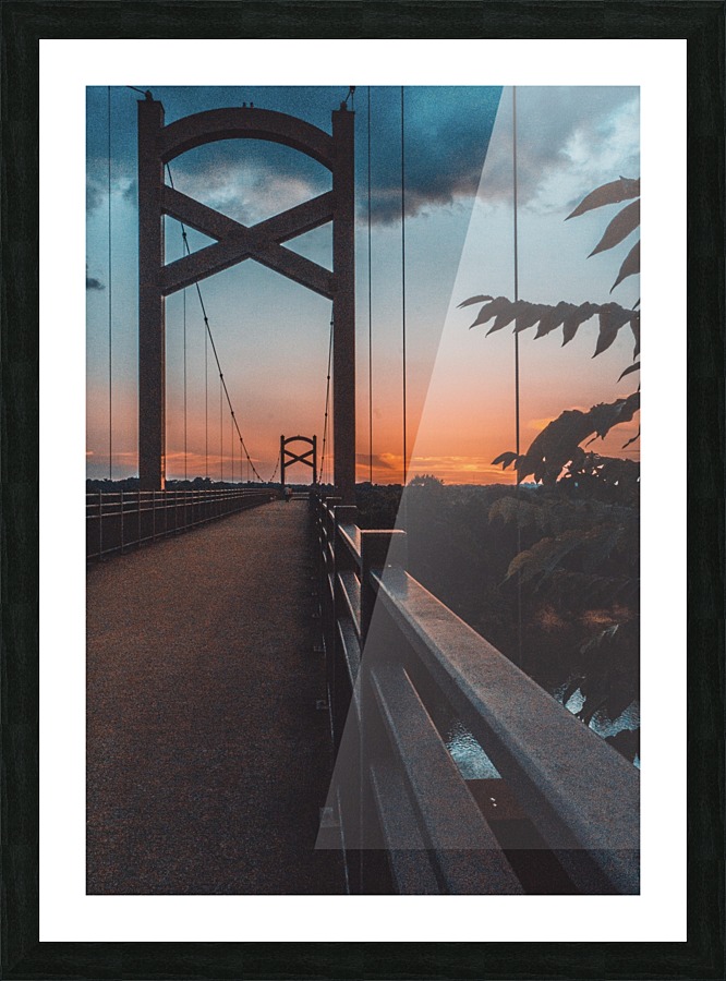 Take This Path Picture Frame print