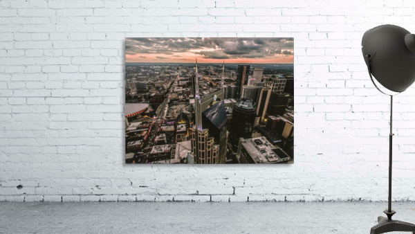 Nashville Skyline Wall Preview