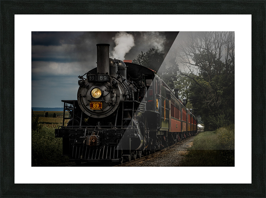 Engine 89 Picture Frame print