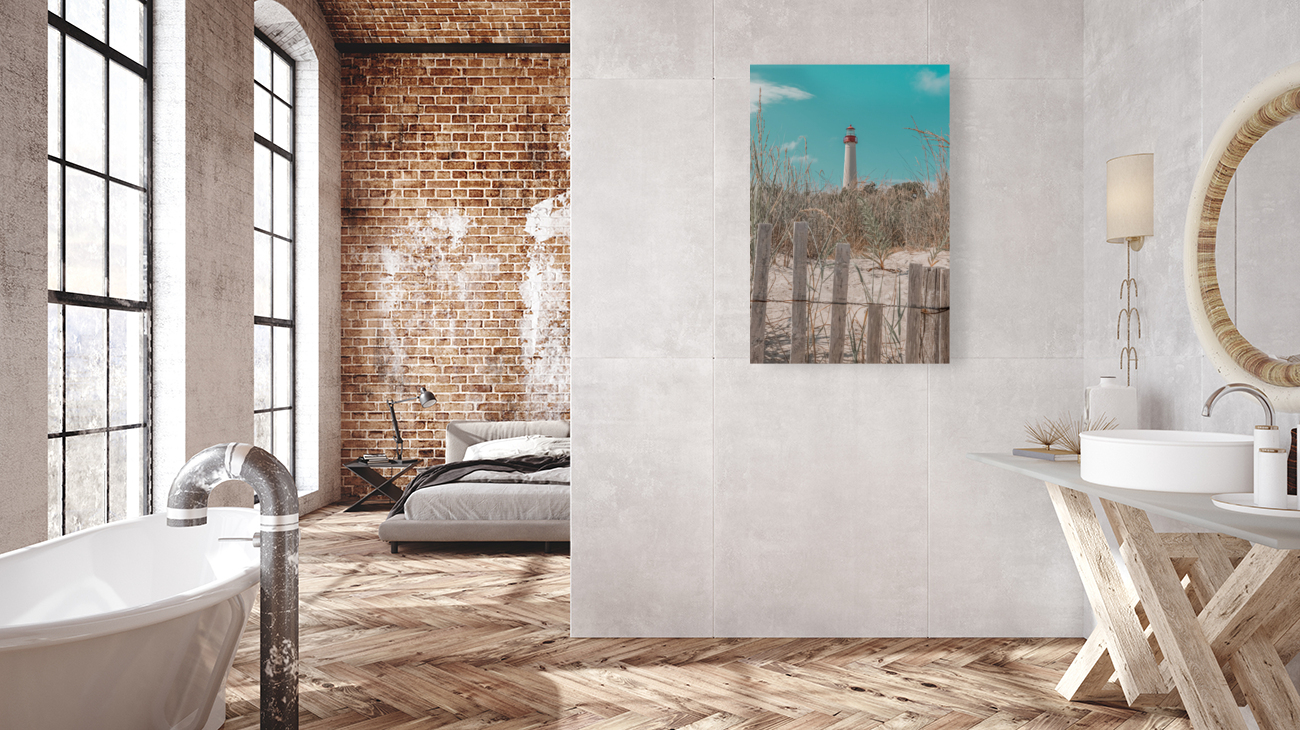 Summer Lighthouse  Reproduction