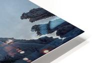 Snowy Trees HD Metal print