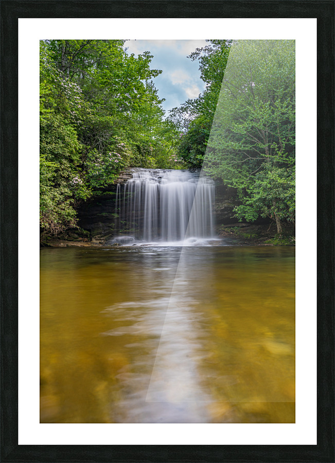 Schoolhouse Falls Picture Frame print