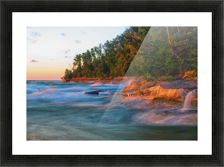 Miners_Beach Picture Frame print
