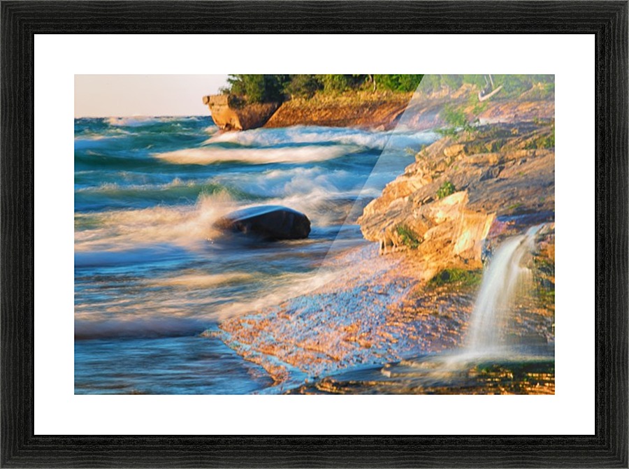Miners Beach Picture Frame print