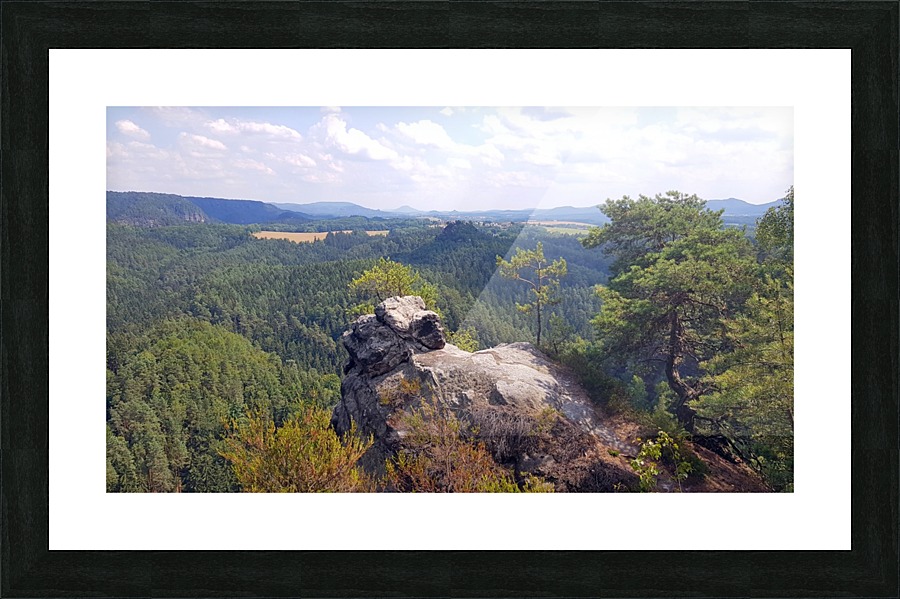Lilienstein Picture Frame print