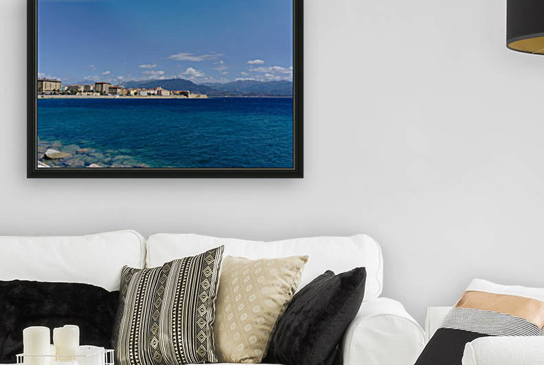 Ajaccio coastline Reproduction