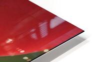 Abstract solid color red background texture photo HD Metal print