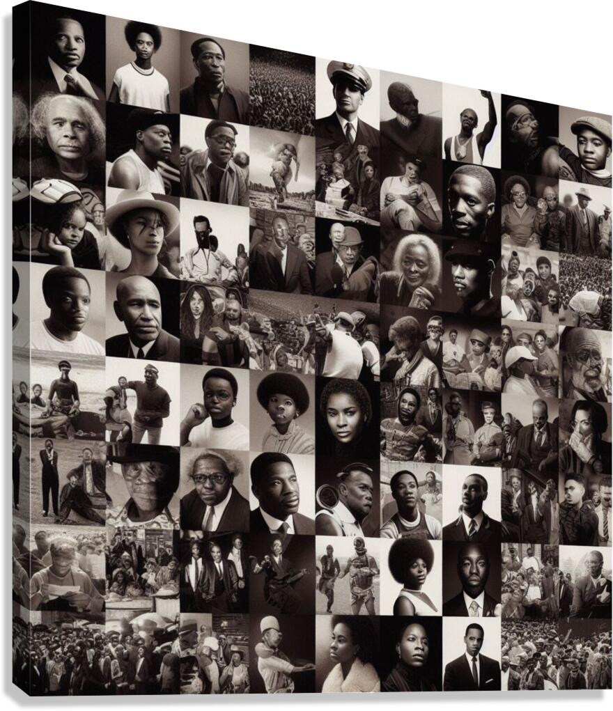 Blacks in America 2 Canvas Print