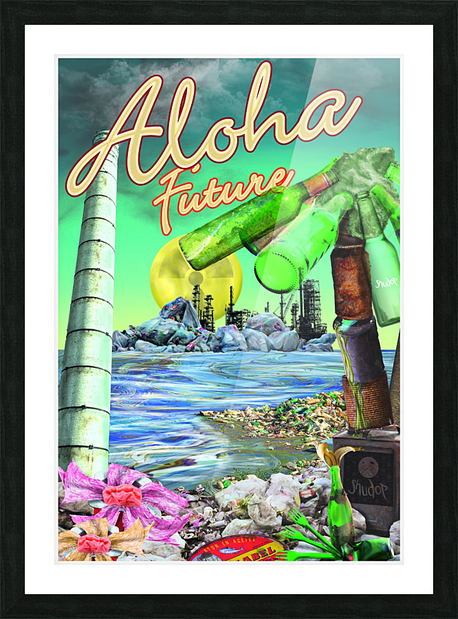 Aloha Picture Frame print
