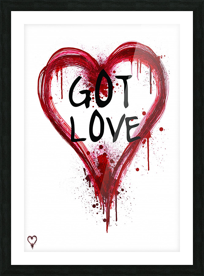 gotlove Picture Frame print