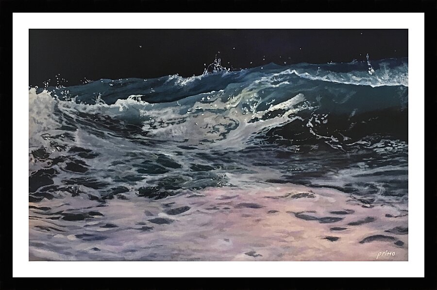 MOONLIGHT TIDE Picture Frame print