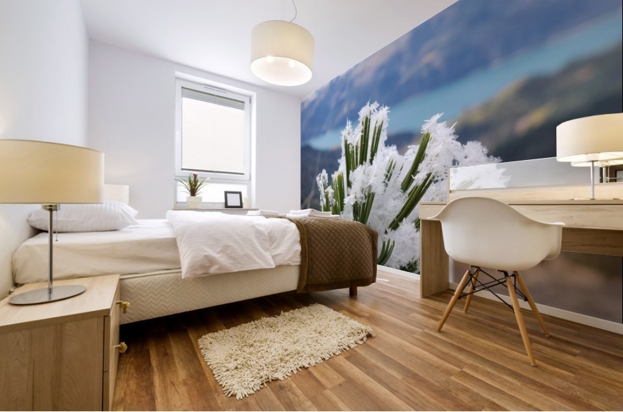 Winters Touch  Mural print