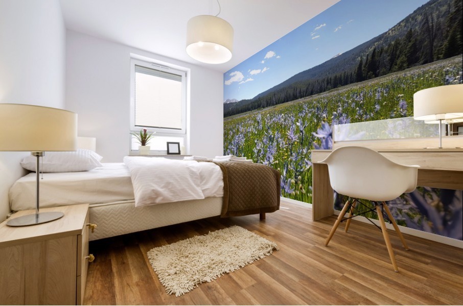 Mountain Iris  Mural print