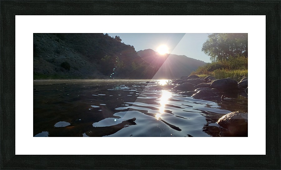 Big Hole River Picture Frame print