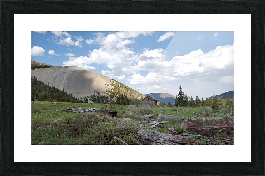 Hecla Mine Picture Frame print