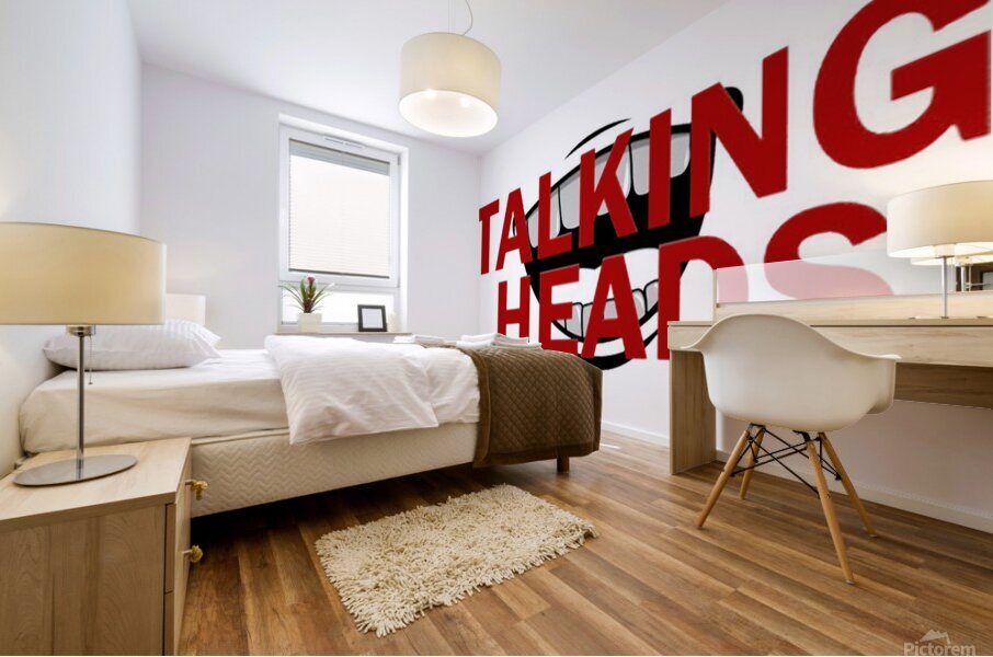 Talking Heads 29 Mural print