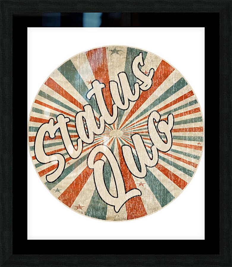 Status quo 6 Picture Frame print