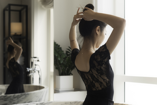 Ballerina portrait in a bathroom Digital Download