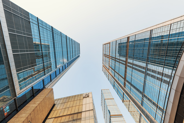 IFS skyscrapers against sky in Chengdu Digital Download