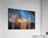 Incense sticks burning with smoke Acrylic Print