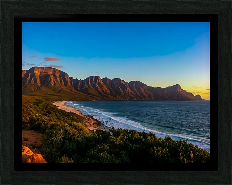 Golden Hour Picture Frame print