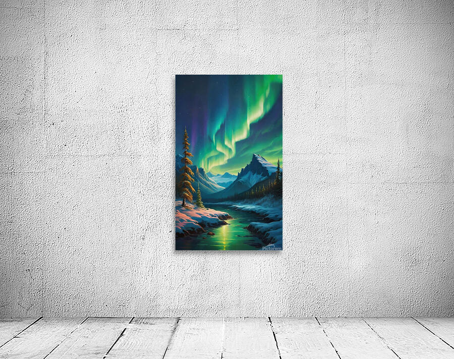 Northern light Canada art 20k1 Wall Preview