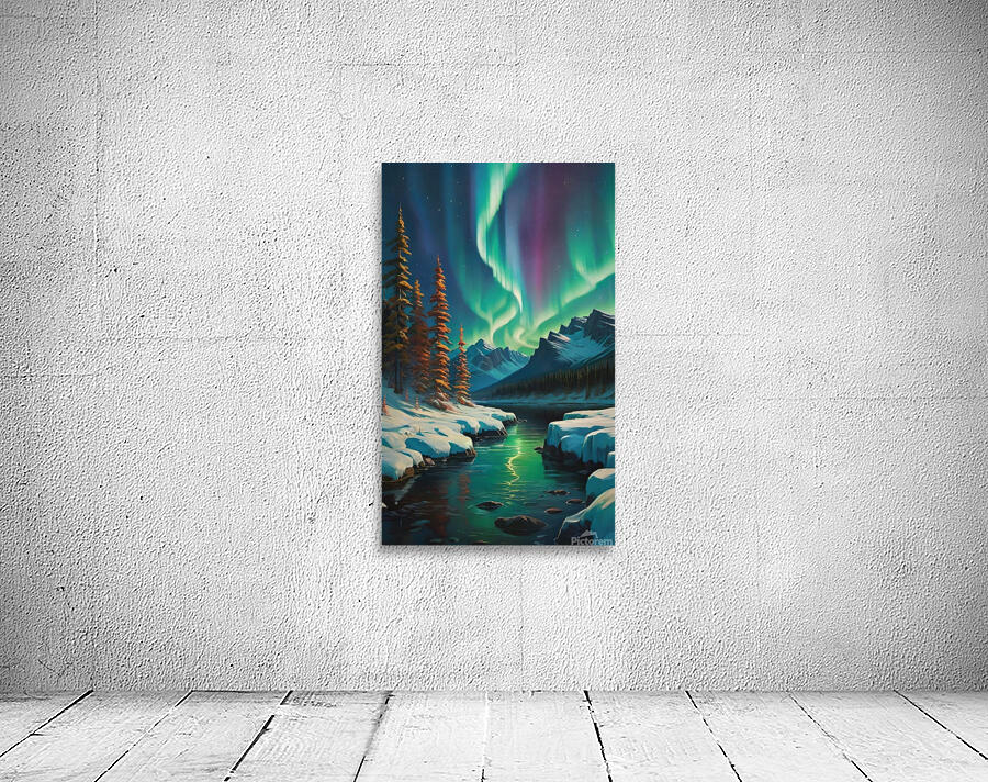 Northern light Canada art 20k3 Wall Preview